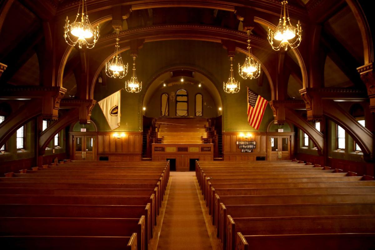 1898 Nation Meeting House Inside