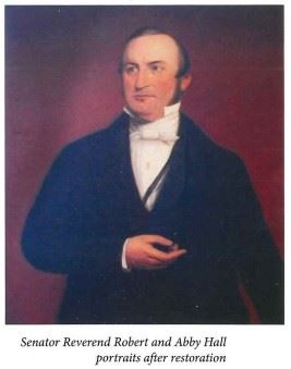 Robert Hall restored portrait