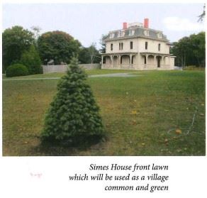 Simes House Front Lawn