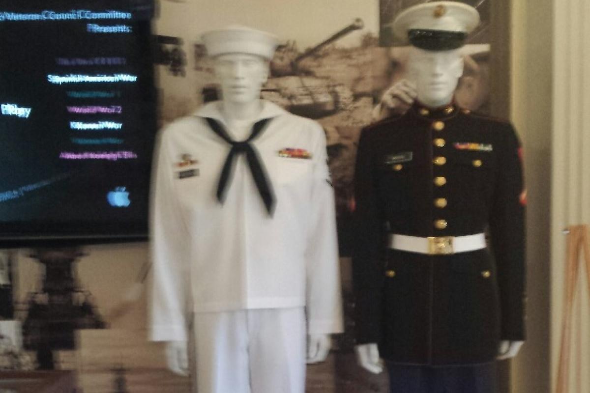 Vietnam Uniform Display 3