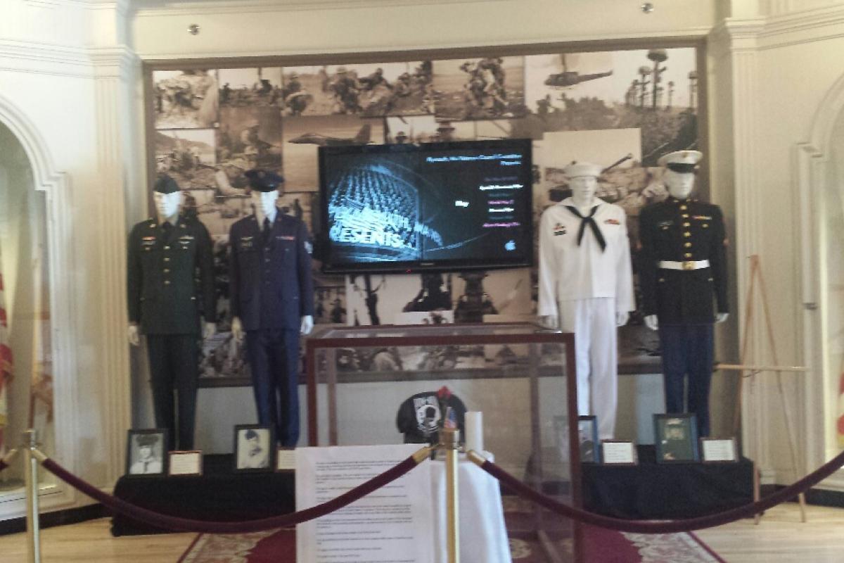 Vietnam Uniform Display 1