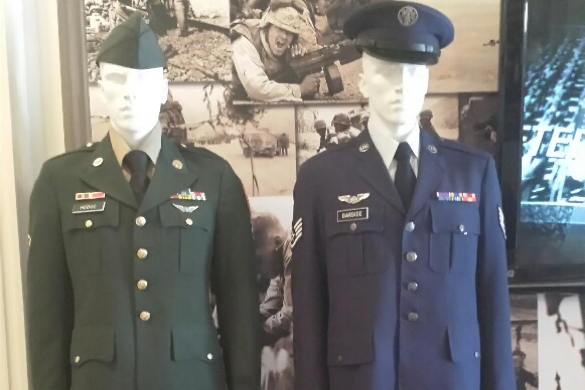 Vietnam Uniform Display 2