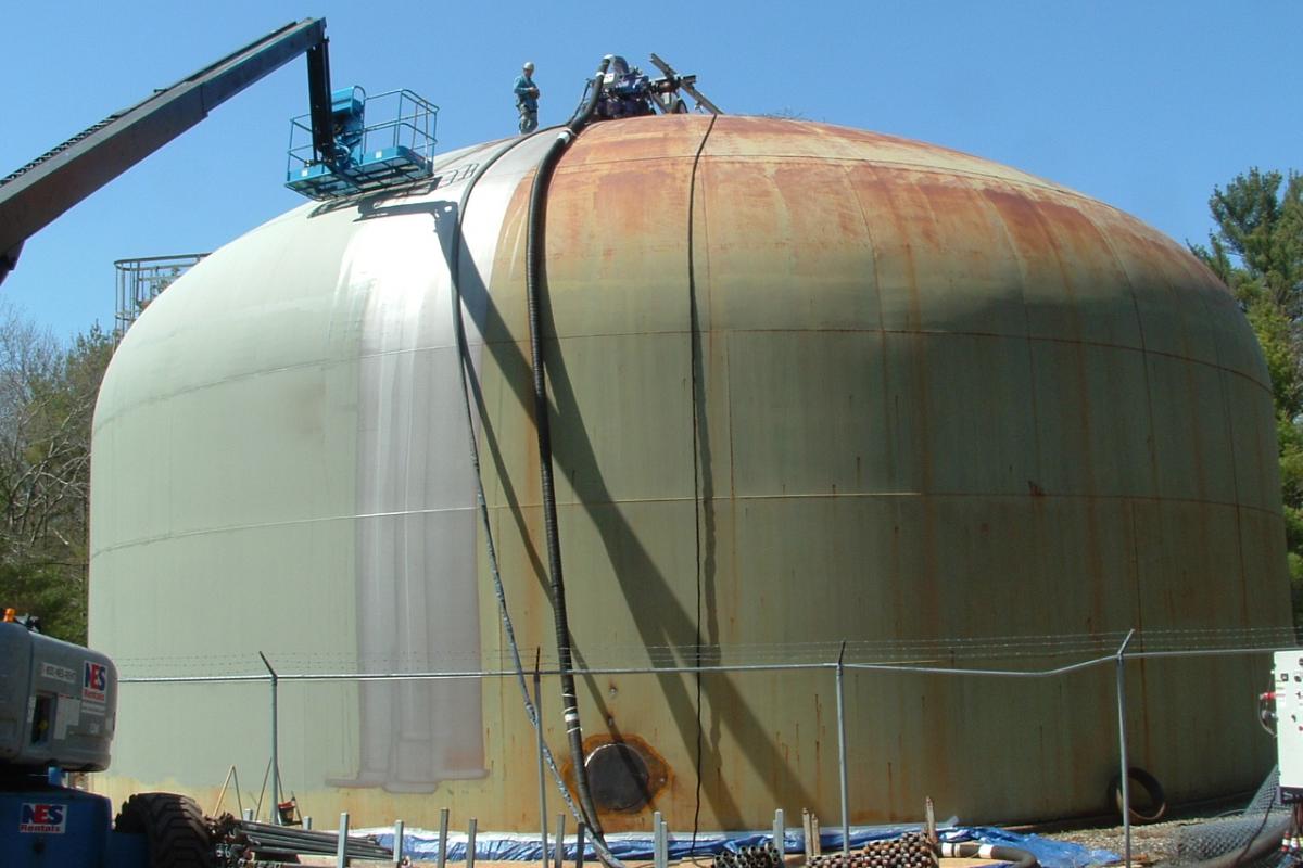 North Pine Hills Tank Painting