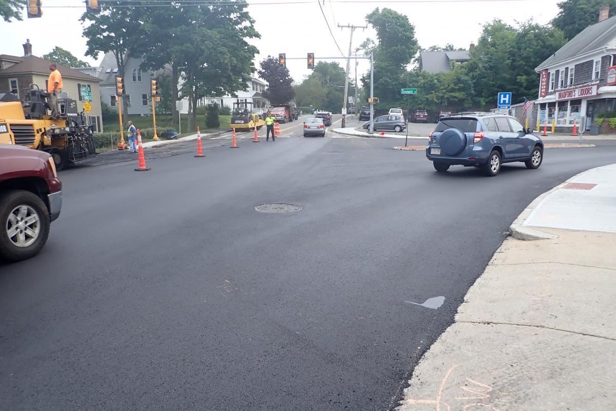 Sandwich Street Paving 14