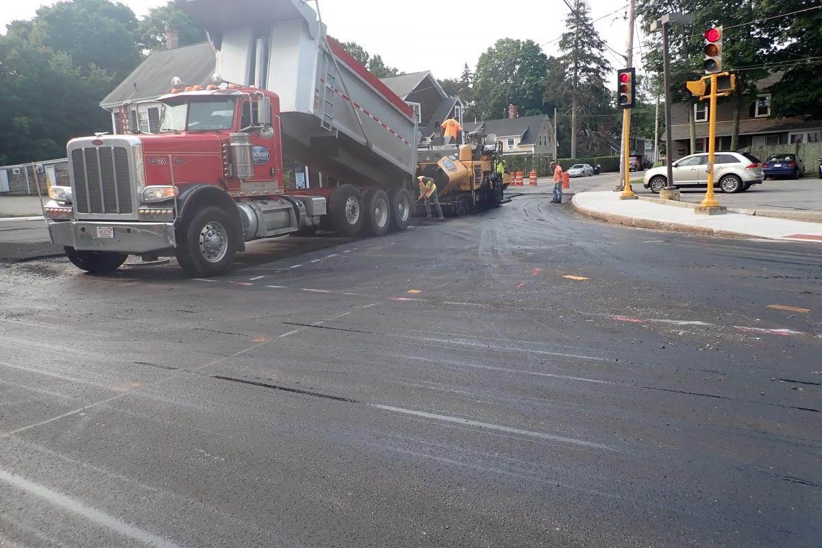 Sandwich Street Paving 12