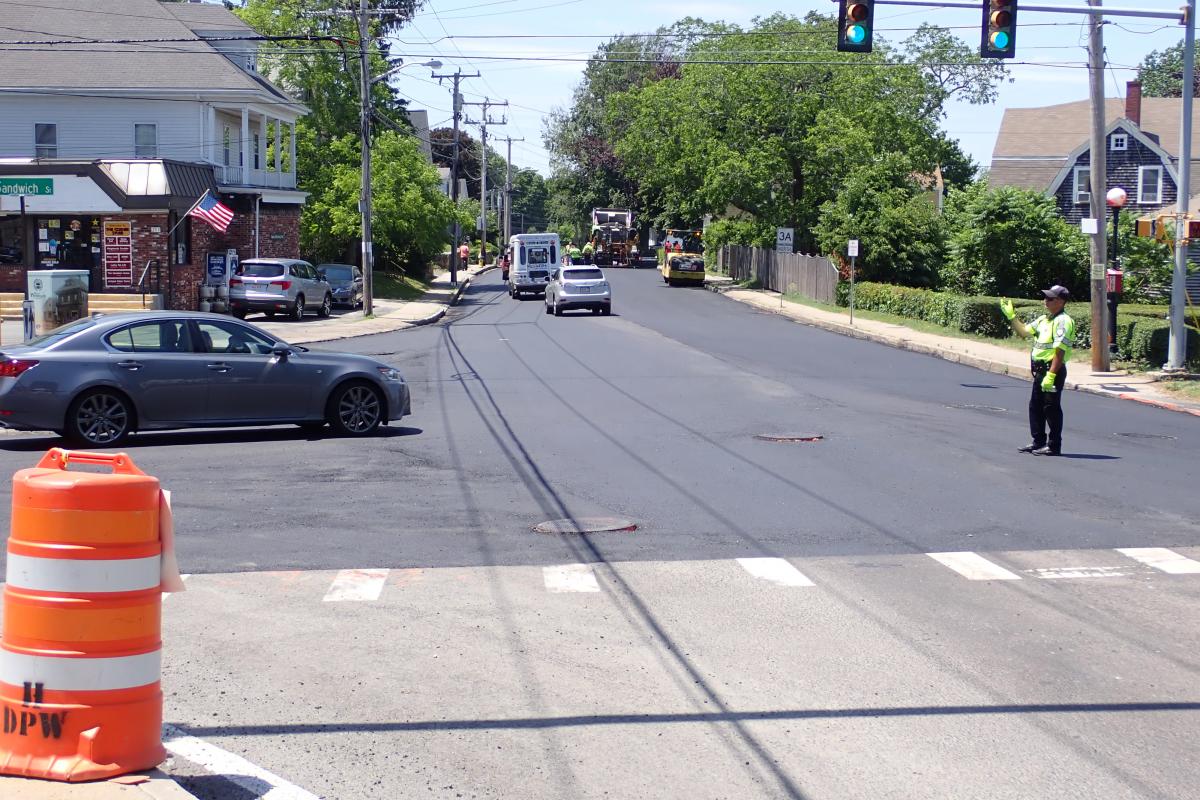 Sandwich Street Paving 10