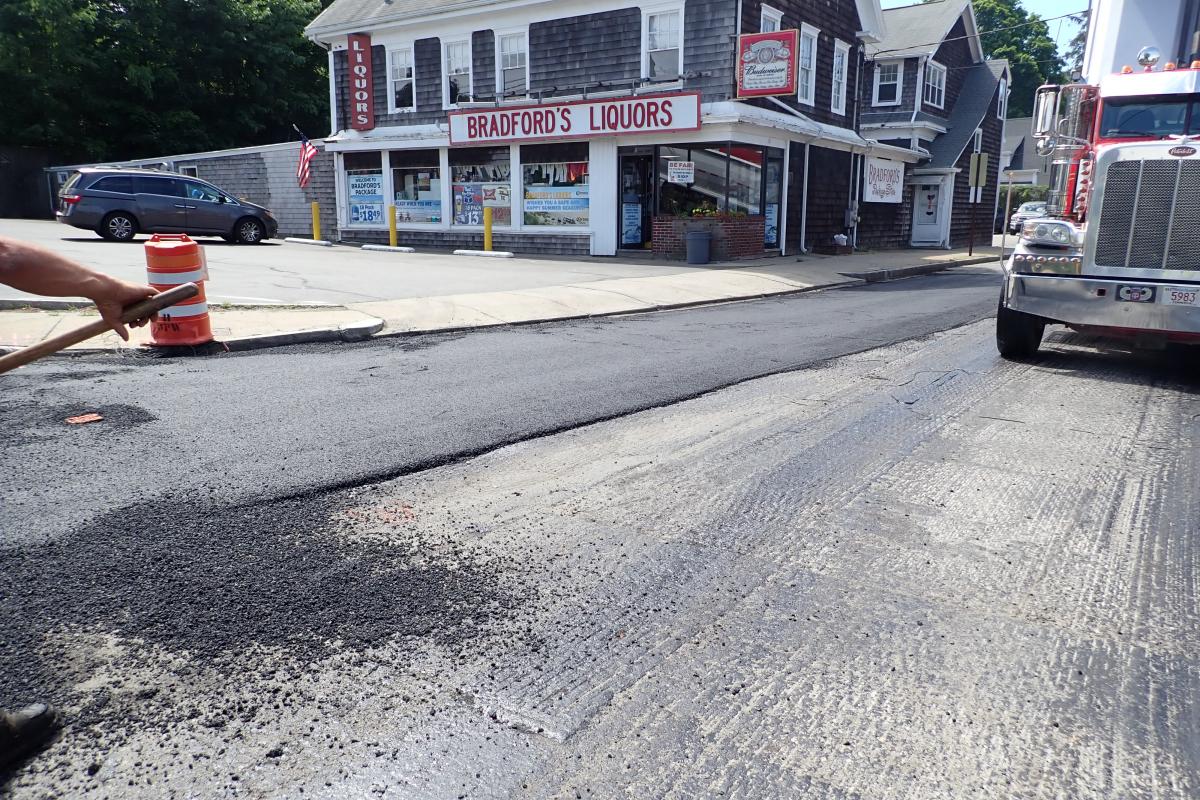 Sandwich Street Paving 8