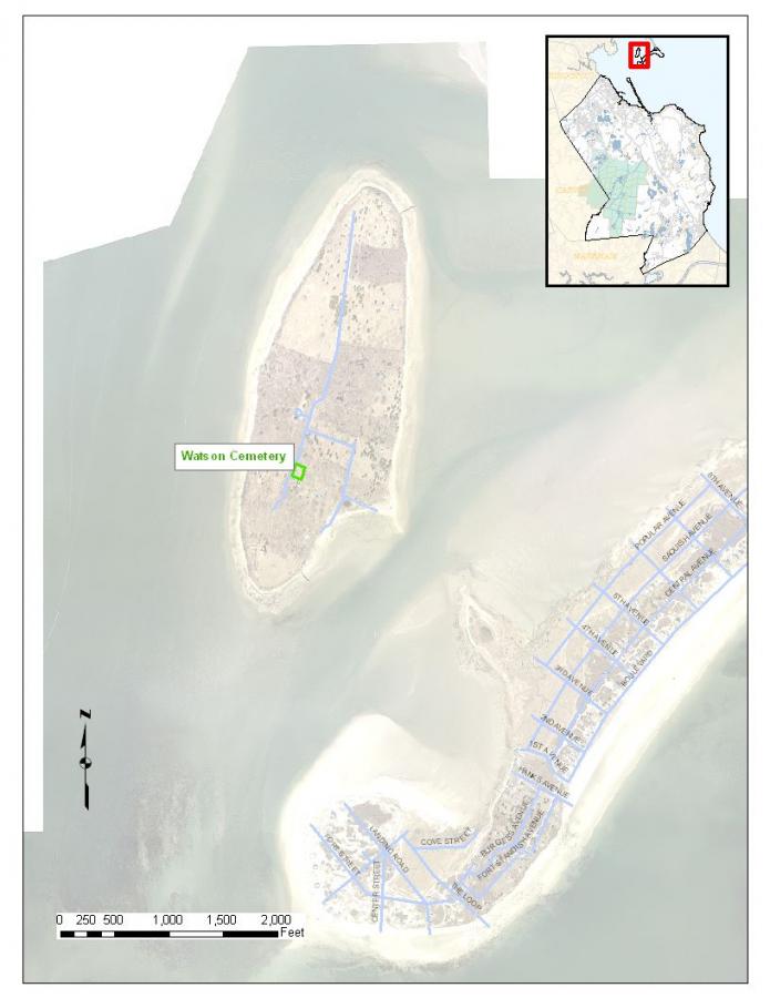 Watson Cemetery Map