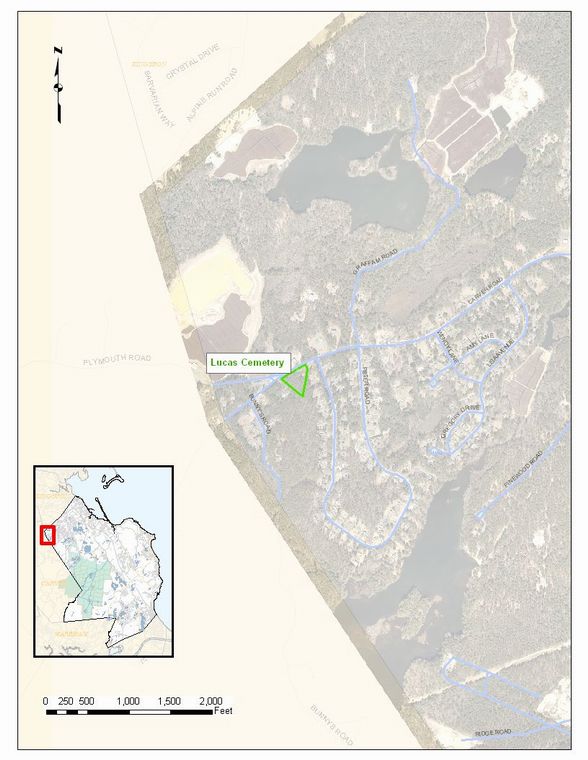 Lucas Cemetery Map