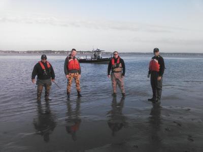 Standing in the Harbor